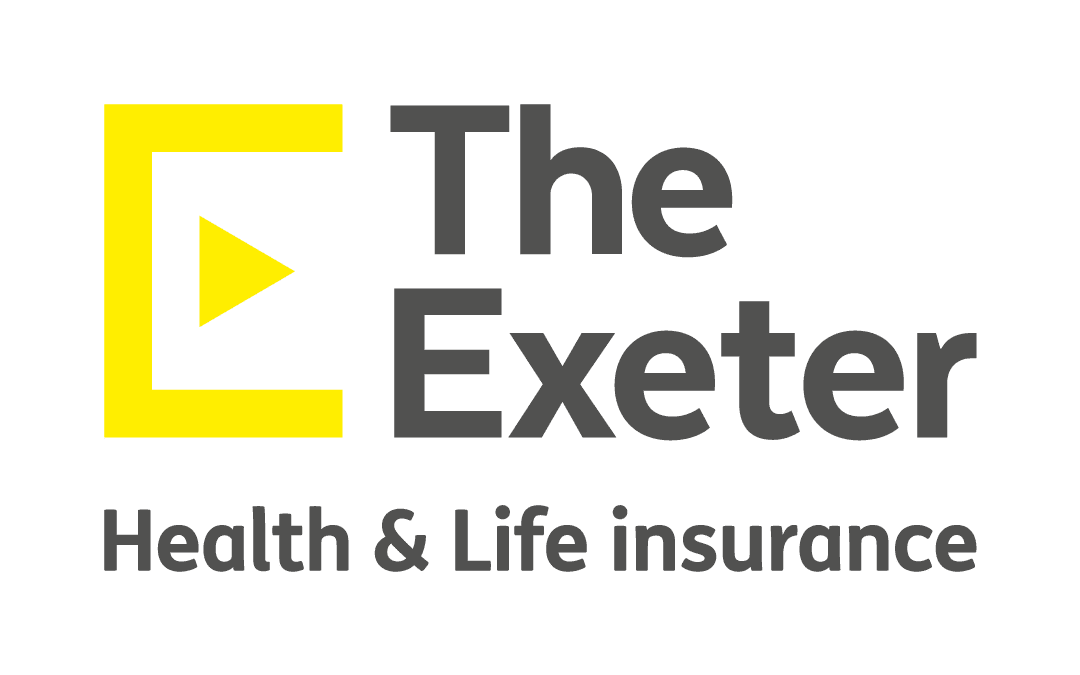 The-Exeter-logo-yellow-grey-Health-&-Life-RGB